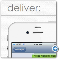 Theo Networks:
                    Creative Direction + Design + Dev